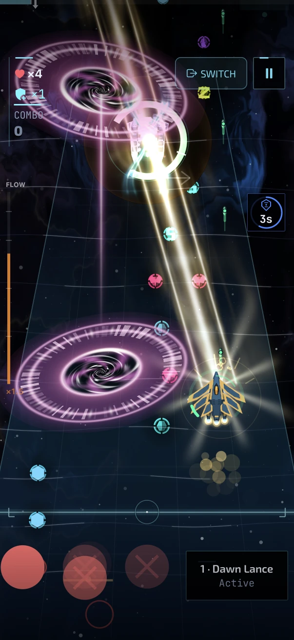 Arena combat with the Dawn Lance